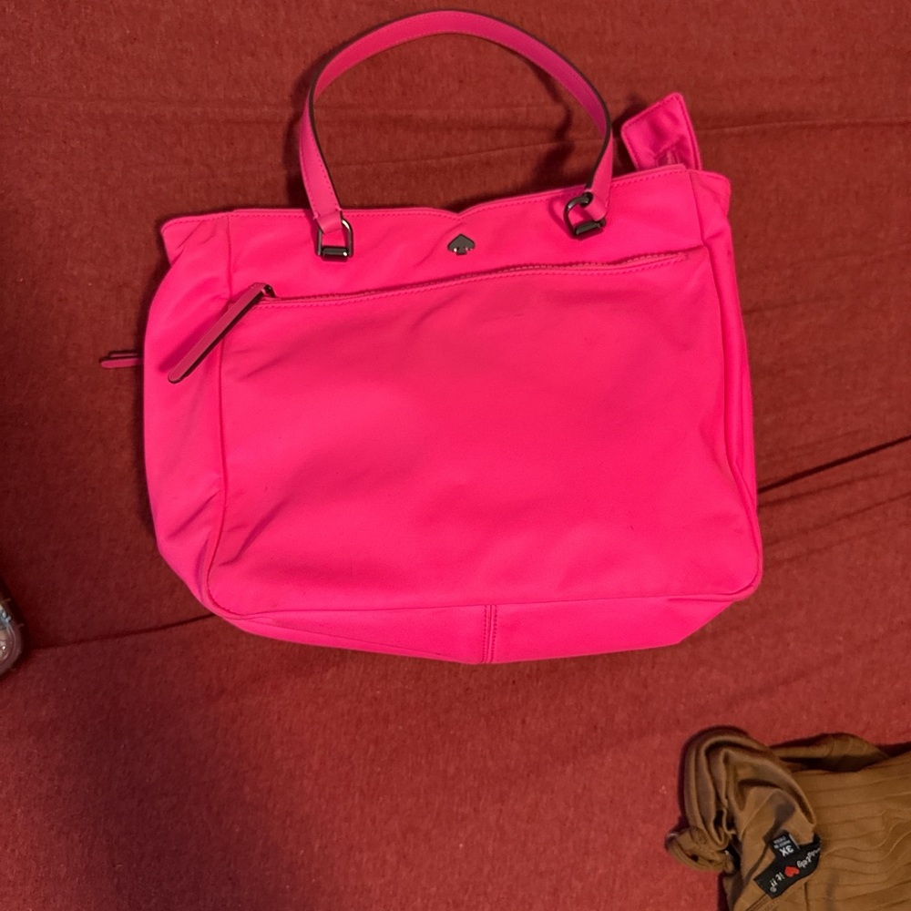 Kate Spade Neon Pink Tote
